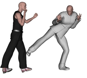 low sidekick to knee